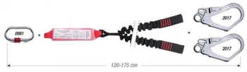 Строп страховочный «Shock Absorber Rewind Double» двойной