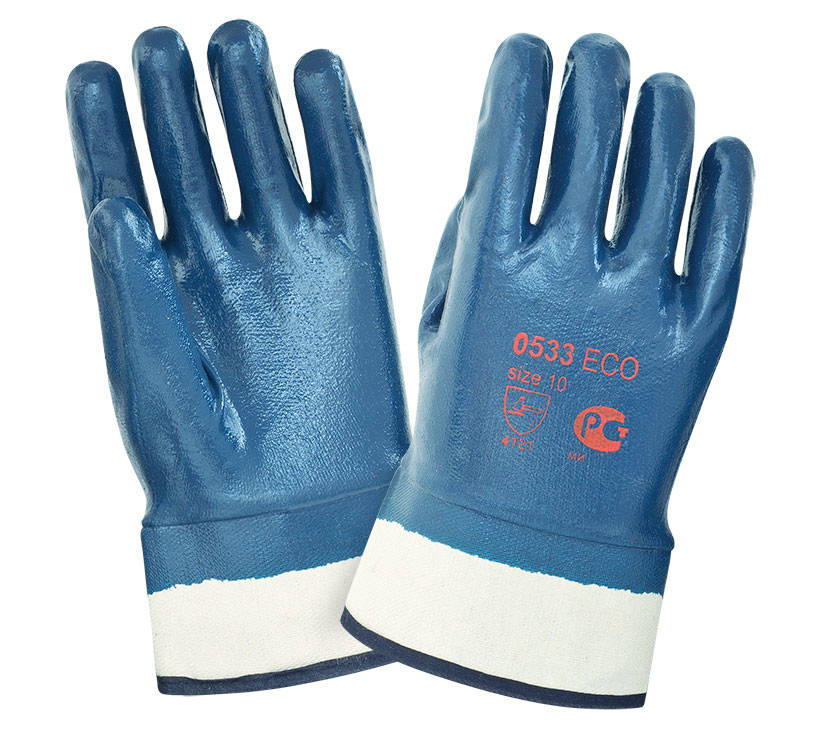 Перчатки 2Hands Eco нитрил (крага, полное покрытие)